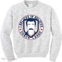 I Believe In Believe Coach Lasso Emblem Kids Sweatshirt thumb 0