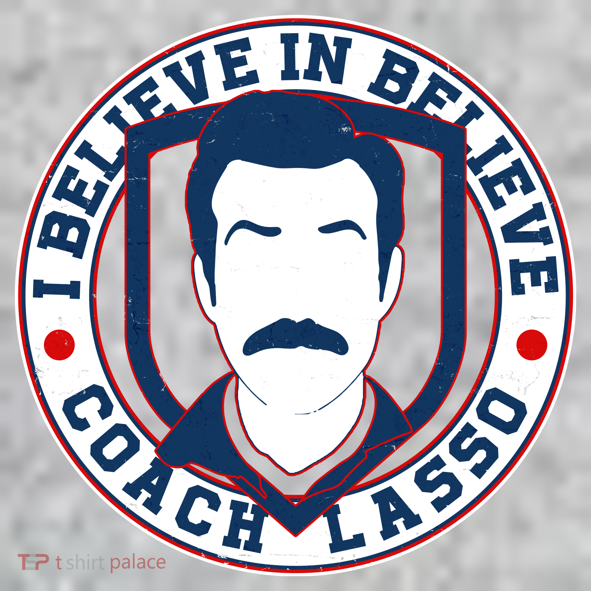I Believe In Believe Coach Lasso Emblem Kids Sweatshirt