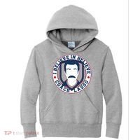 I Believe In Believe Coach Lasso Emblem Kids Hoodie thumb 0