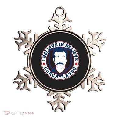 I Believe In Believe Coach Lasso Emblem Ornament