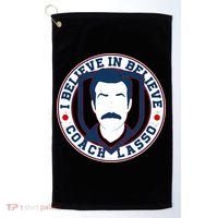 I Believe In Believe Coach Lasso Emblem Golf Towel thumb 0