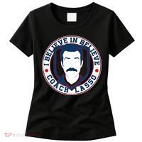 I Believe In Believe Coach Lasso Emblem Women's T-Shirt thumb 0