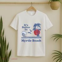 ItS Better In Myrtle Beach South Carolina Vintage 80S 70S T-Shirt thumb 2