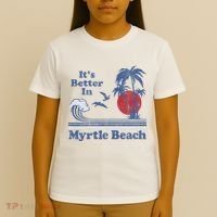 ItS Better In Myrtle Beach South Carolina Vintage 80S 70S T-Shirt thumb 4