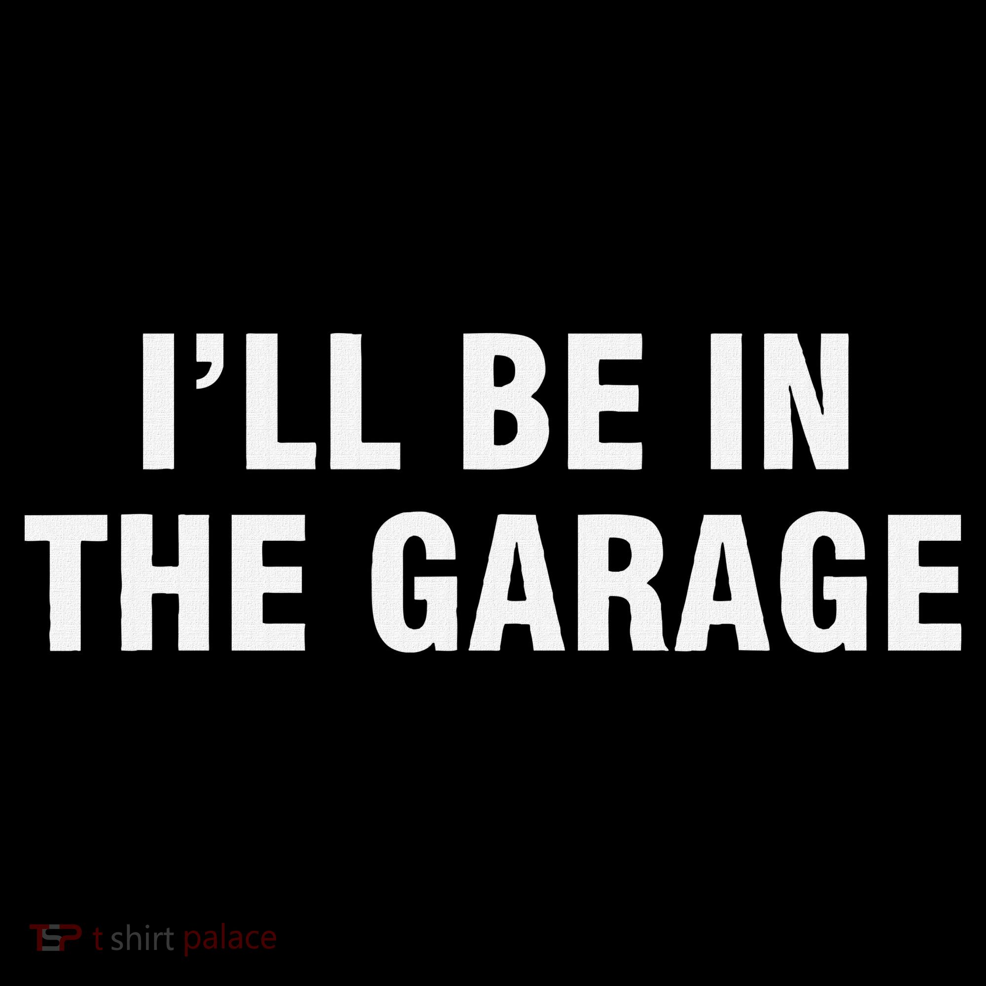 I’Ll Be In The Garage USA-Made Doggie Bandana