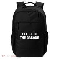 I’Ll Be In The Garage Backpack thumb 0