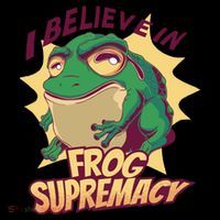 I Believe In Frog Supremacy Funny Coffee Mug thumb 5
