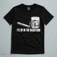 I'll Be In The Backyard Cigar & Whiskey Lover T-Shirt thumb 5