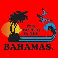It's Better In The Bahamas Santa Hat thumb 1