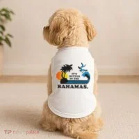 It's Better In The Bahamas Doggie Tank thumb 2