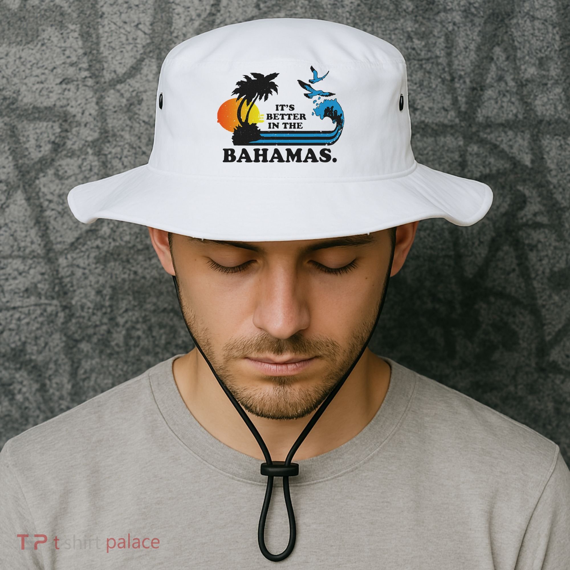 It's Better In The Bahamas Bucket Hat