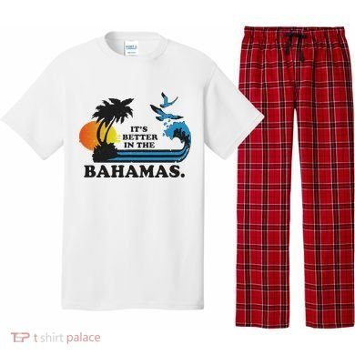 It's Better In The Bahamas Pajama Set