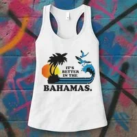 It's Better In The Bahamas Women's Tank Top thumb 3