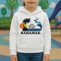 It's Better In The Bahamas Kids Hoodie thumb 3
