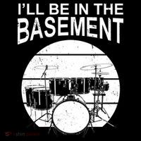 I'll Be In The Basement Drum Set Drumming Drummer Ornament thumb 1