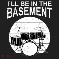 I'll Be In The Basement Drum Set Drumming Drummer Hat thumb 2