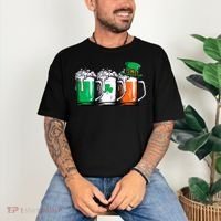 Irish Beer Ireland Flag St Patricks Day Leprechaun Comfort Colors T-Shirt thumb 3