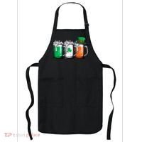 Irish Beer Ireland Flag St Patricks Day Leprechaun Apron thumb 0