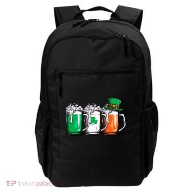 Irish Beer Ireland Flag St Patricks Day Leprechaun Backpack