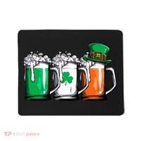 Irish Beer Ireland Flag St Patricks Day Leprechaun Mousepad thumb 0