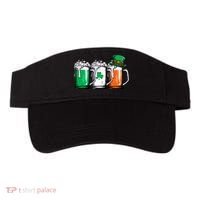 Irish Beer Ireland Flag St Patricks Day Leprechaun Visor thumb 0