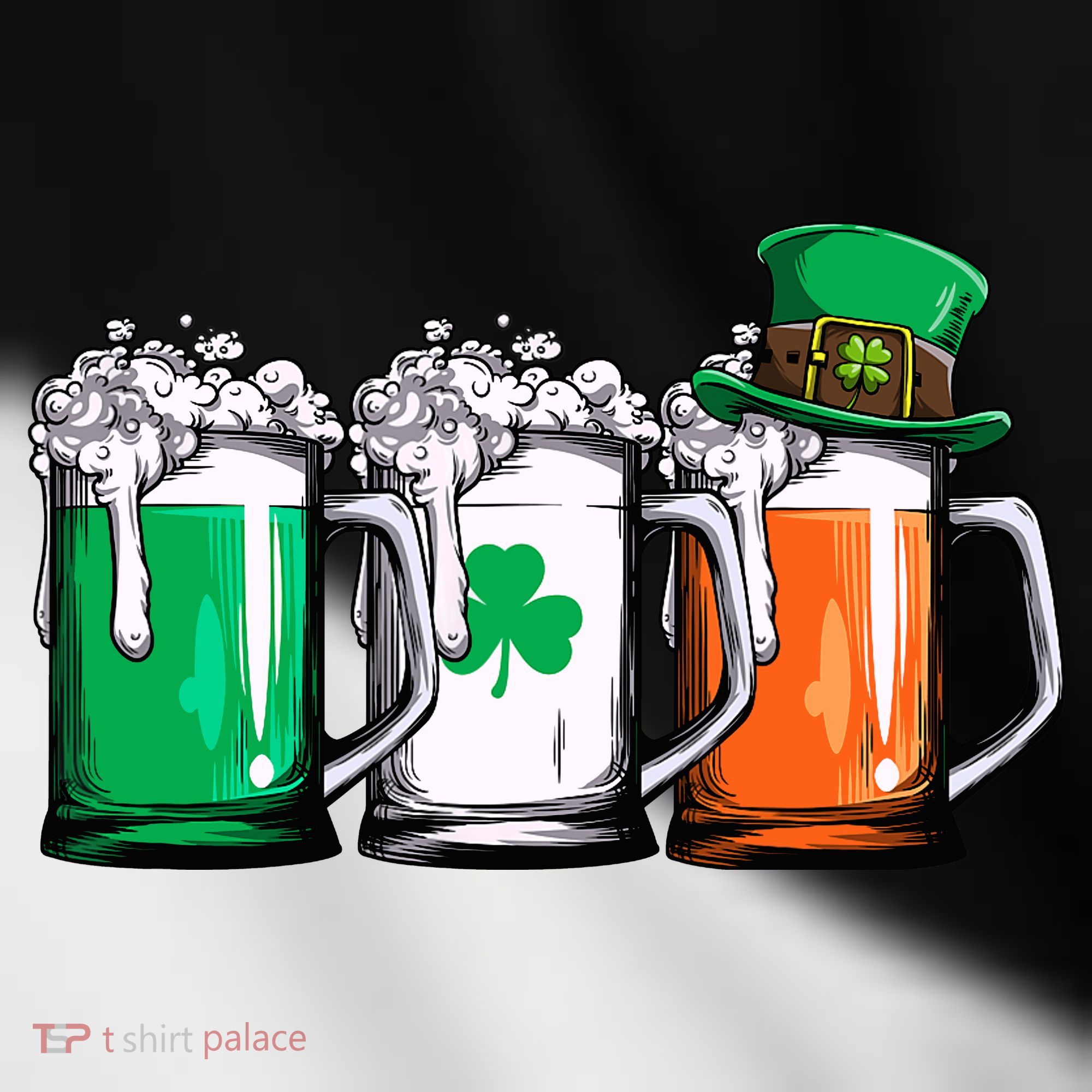 Irish Beer Ireland Flag St Patricks Day Leprechaun Toddler Fine Jersey T-Shirt