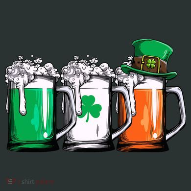 Irish Beer Ireland Flag St Patricks Day Leprechaun Infant Baby Jersey Bodysuit
