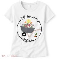 I'll Be In My Office Garden Funny Distressed Gardening Women's T-Shirt thumb 0