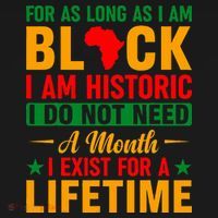 I'm Black I'm Historic I Exist Lifetime Black History Month Women's Hoodie thumb 2