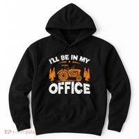 ILl Be In My Office Tractor Hoodie thumb 0
