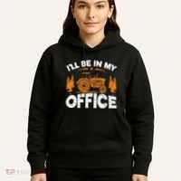 ILl Be In My Office Tractor Hoodie thumb 5