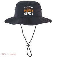 ILl Be In My Office Tractor Bucket Hat thumb 0