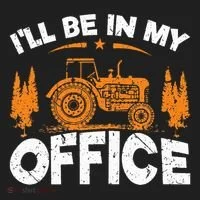 ILl Be In My Office Tractor Hat thumb 2