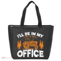ILl Be In My Office Tractor Tote Bag thumb 0
