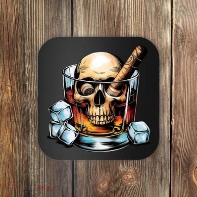 I’Ll Be In The Backyard Bourbon Whiskey Stogie Bourbon Lovers Sarcastic Coaster