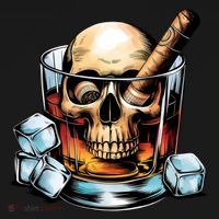 I’Ll Be In The Backyard Bourbon Whiskey Stogie Bourbon Lovers Sarcastic Coaster thumb 2