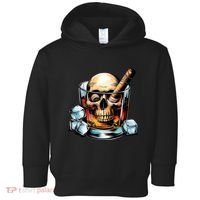 I’Ll Be In The Backyard Bourbon Whiskey Stogie Bourbon Lovers Sarcastic Toddler Hoodie thumb 0