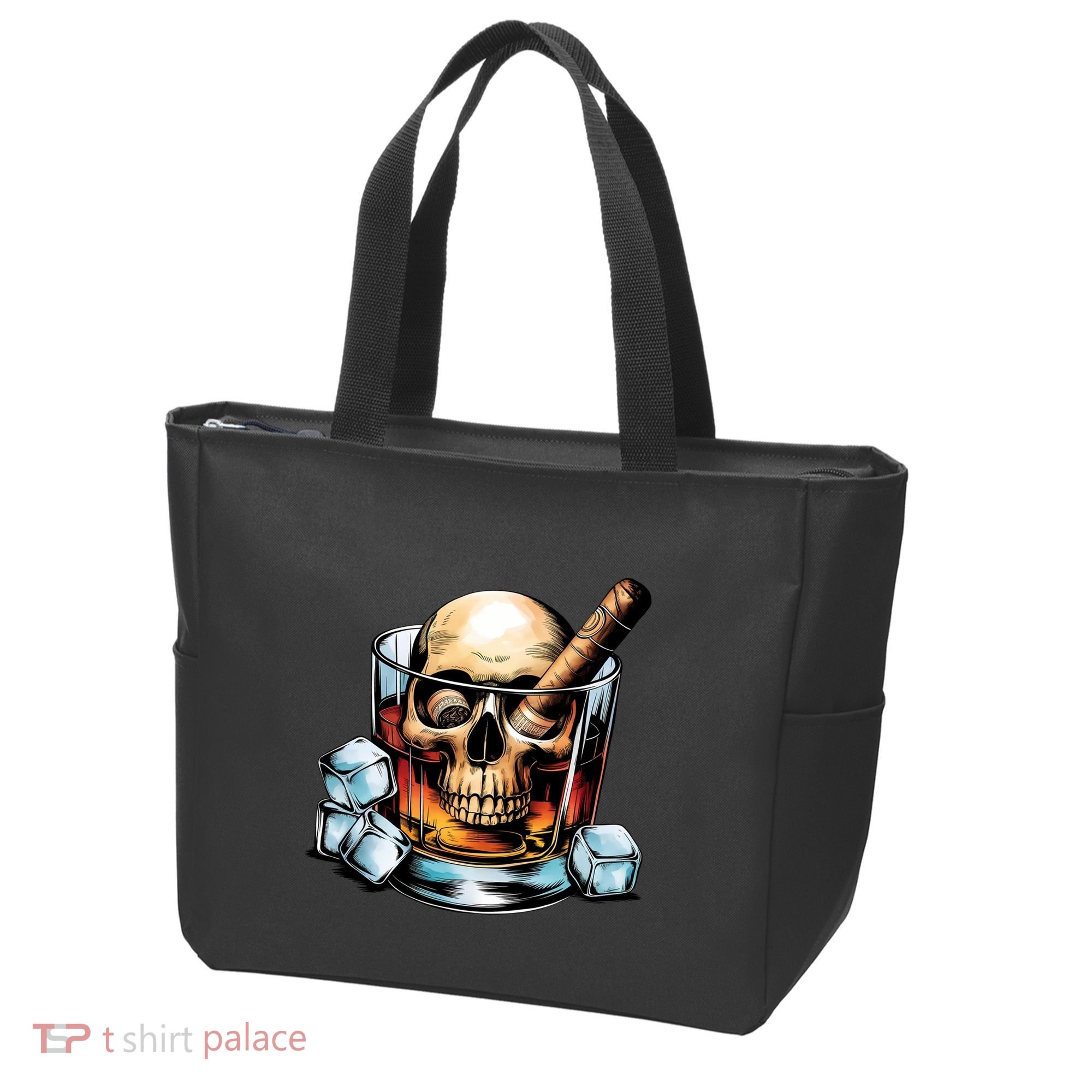 I’Ll Be In The Backyard Bourbon Whiskey Stogie Bourbon Lovers Sarcastic Tote Bag