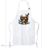 I’Ll Be In The Backyard Bourbon Whiskey Stogie Bourbon Lovers Sarcastic Apron thumb 0