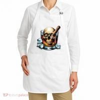 I’Ll Be In The Backyard Bourbon Whiskey Stogie Bourbon Lovers Sarcastic Apron thumb 2