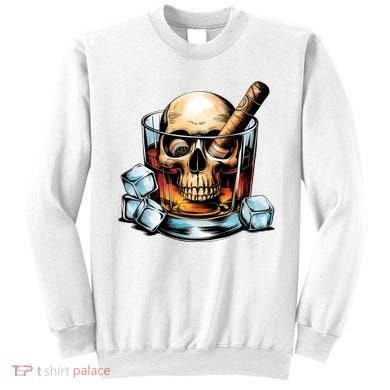 I’Ll Be In The Backyard Bourbon Whiskey Stogie Bourbon Lovers Sarcastic Sweatshirt