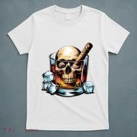I’Ll Be In The Backyard Bourbon Whiskey Stogie Bourbon Lovers Sarcastic T-Shirt thumb 5