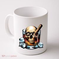 I’Ll Be In The Backyard Bourbon Whiskey Stogie Bourbon Lovers Sarcastic Coffee Mug thumb 0