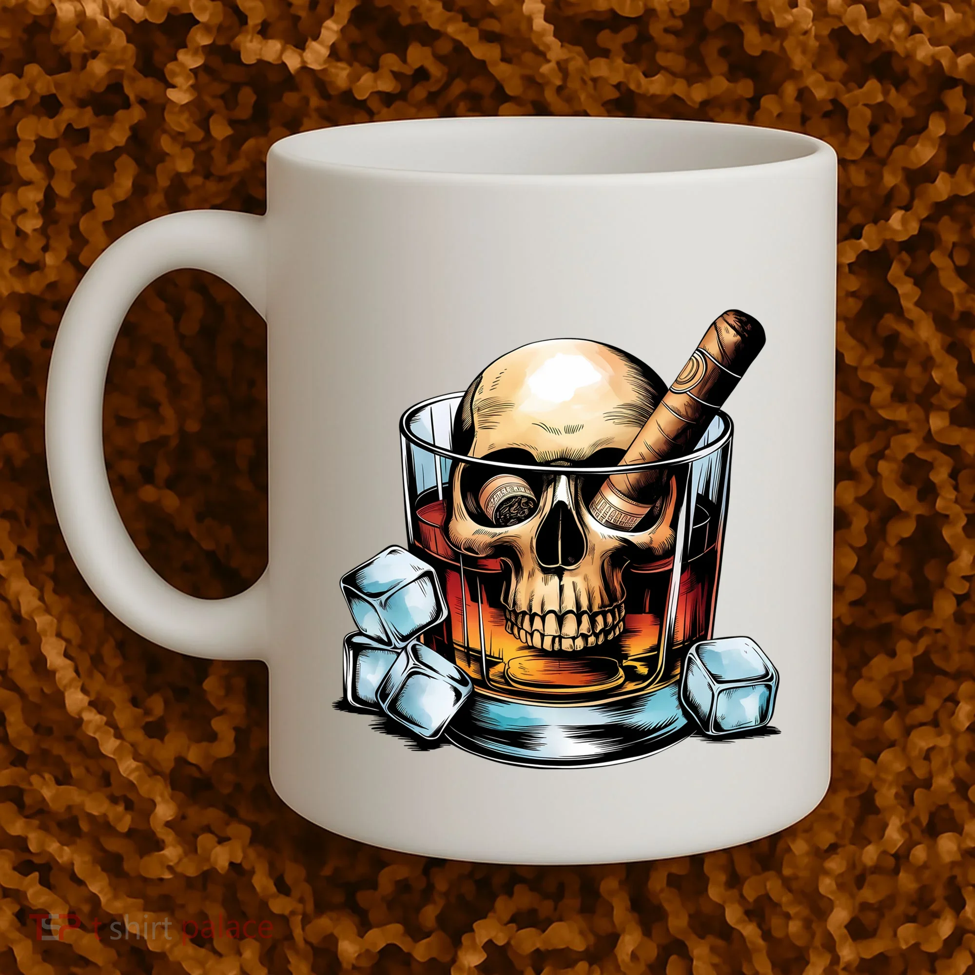 I’Ll Be In The Backyard Bourbon Whiskey Stogie Bourbon Lovers Sarcastic Coffee Mug
