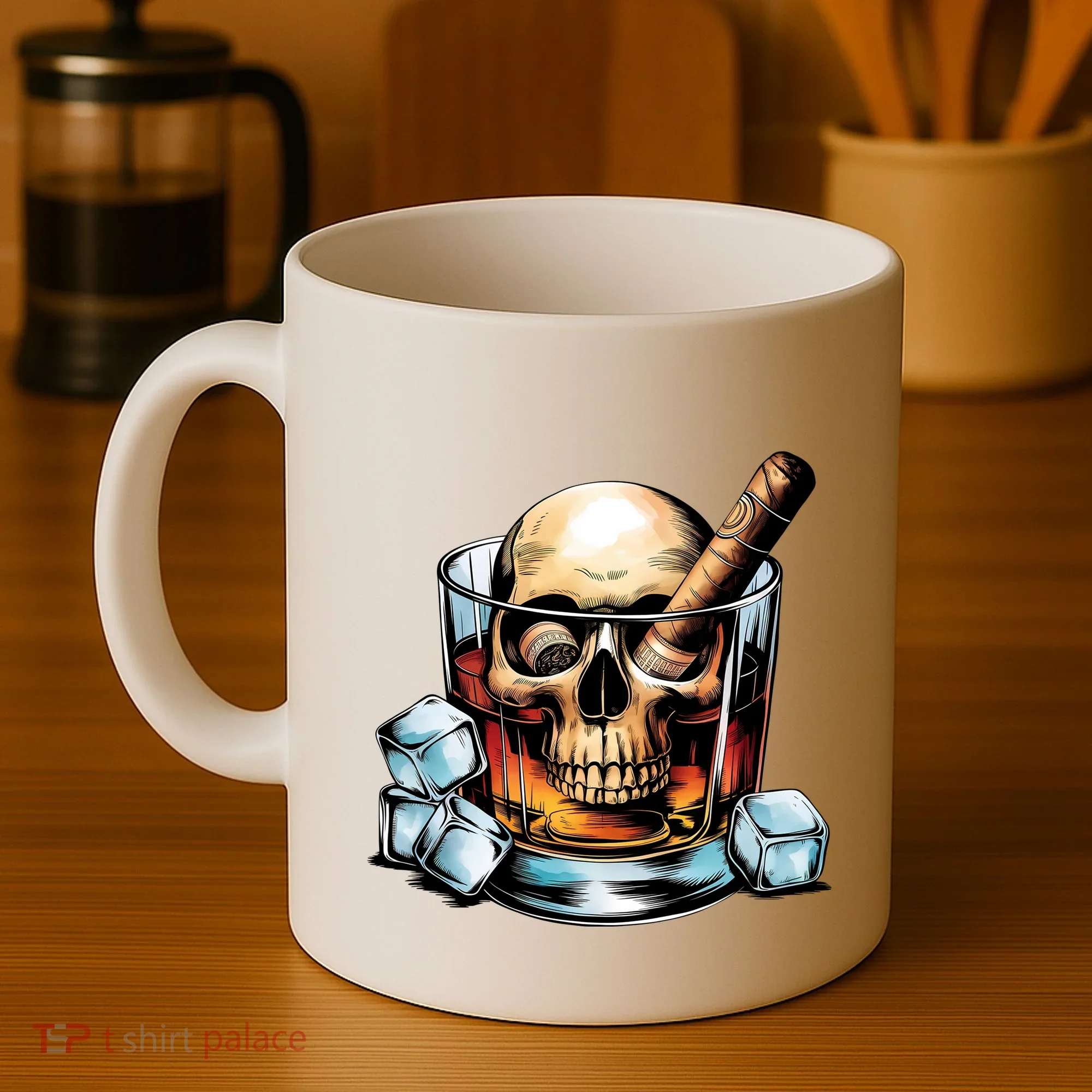 I’Ll Be In The Backyard Bourbon Whiskey Stogie Bourbon Lovers Sarcastic Coffee Mug