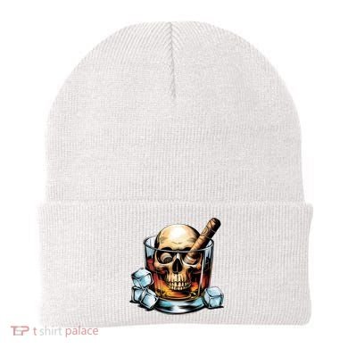 I’Ll Be In The Backyard Bourbon Whiskey Stogie Bourbon Lovers Sarcastic Beanie