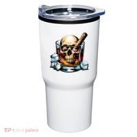 I’Ll Be In The Backyard Bourbon Whiskey Stogie Bourbon Lovers Sarcastic Tumbler thumb 0