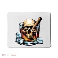 I’Ll Be In The Backyard Bourbon Whiskey Stogie Bourbon Lovers Sarcastic Mousepad thumb 0