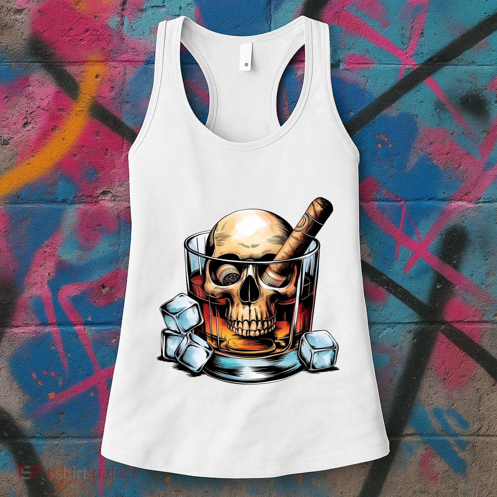 I’Ll Be In The Backyard Bourbon Whiskey Stogie Bourbon Lovers Sarcastic Women's Tank Top