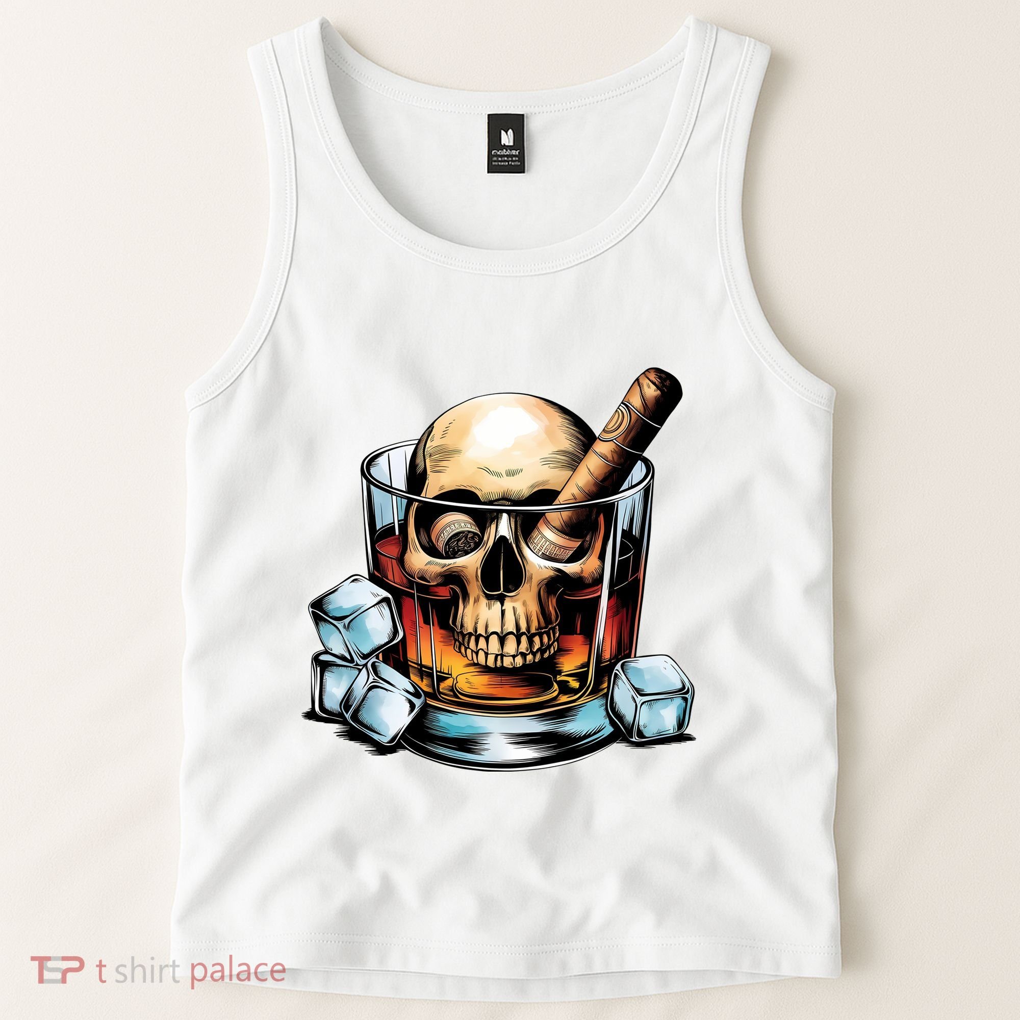 I’Ll Be In The Backyard Bourbon Whiskey Stogie Bourbon Lovers Sarcastic Tank Top